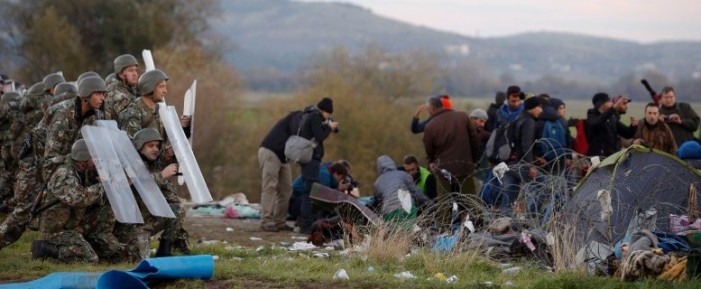 Φράχτη στα σύνορα με την Ελλάδα υψώνει ο στρατός των Σκοπίων