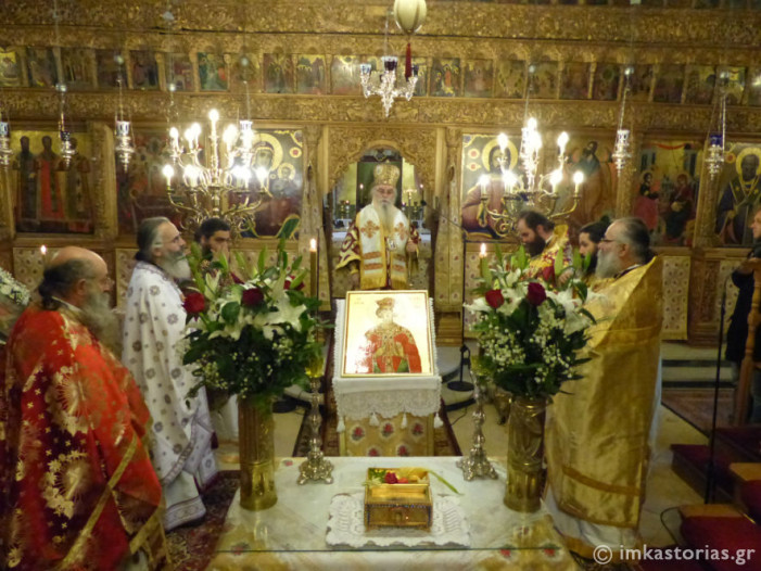 Εορτάστηκε η Αγία Αικατερίνη στην Καστοριά (φωτο)