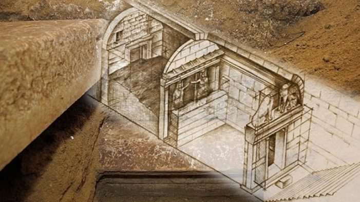 Μυστικές κρύπτες στον τάφο της Αμφίπολης
