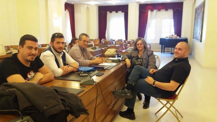 Συνάντηση της Μαλαματής Αντωνίου με εκπροσώπους των Γραφείων Τελετών  από την περιοχή της Καστοριάς