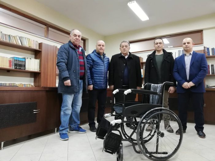 Δήμος Καστοριάς: Ευχαριστήριο για δωρεά αναπηρικού αμαξιδίου