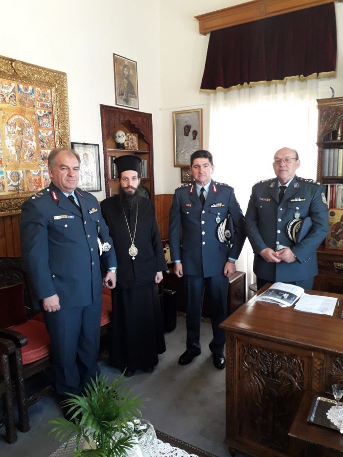 Επίσκεψη του Γενικού Περιφερειακού Αστυνομικού Διευθυντή Δ. Μακεδονίας στον νέο Μητροπολίτη Σισσανίου και Σιατίστης