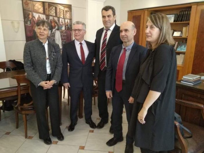 Επίσκεψη του Γενικού Προξένου της Γαλλίας Philippe Ray στον Αντιπεριφερειάρχη Καστοριάς
