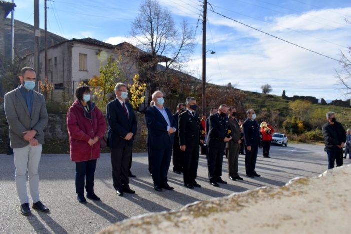 Στις εκδηλώσεις Μνήμης  των Πεσόντων Πυροσβεστών παρευρέθηκε η Αντιπεριφερειάρχης Καστοριάς Δέσποινα Κοζατσάνη