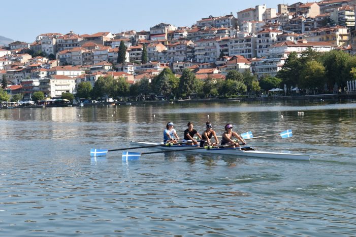 Στη λίμνη της Καστοριάς η προετοιμασία της Εθνικής Ομάδας Κωπηλασίας για το Βαλκανικό Πρωτάθλημα