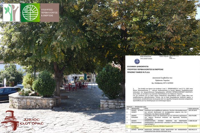 Τη χρηματοδότηση του εξωραϊσμού της Πλατείας των Αδελφών Εμμανουήλ στο Ντολτσό εξασφάλισε ο Δήμος Καστοριάς