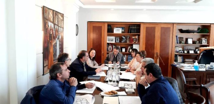 Συνάντηση Εργασίας για την πορεία υλοποίησης του Τεχνικού Προγράμματος της Π.Ε. Καστοριάς