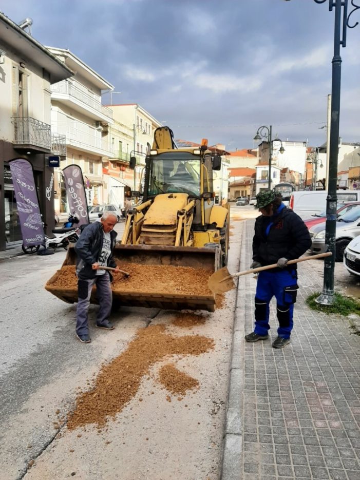 Άμεση αποκατάσταση των καταστροφών ζητεί ο Δήμος Άργους Ορεστικού από τη ΔΕΔΑ και τον εργολάβο του έργου
