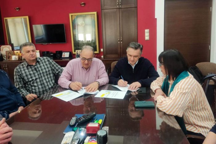 Υπογραφή Συμβάσεων μεταξύ Δήμου Άργους Ορεστικού και Περιφέρειας Δυτικής Μακεδονίας