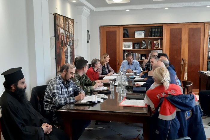 Συνεδρίασε το Συντονιστικό Όργανο Πολιτικής Προστασίας  της Π.Ε. Καστοριάς ενόψει της Αντιπυρικής Περιόδου