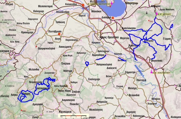 20 περιπατητικές διαδρομές 102 χιλιομέτρων δρομολογεί ο Δήμος Άργους Ορεστικού
