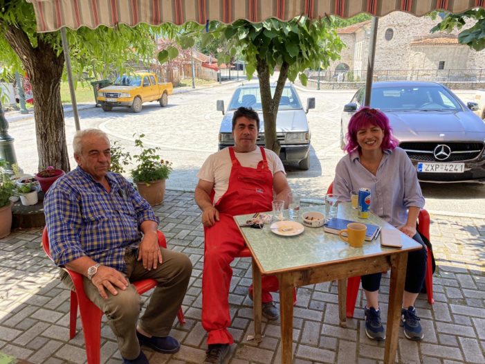 Επίσκεψη Ν.Ε. ΠΑΣΟΚ Καστοριάς σε φασολοπαραγωγούς των Κορεστείων