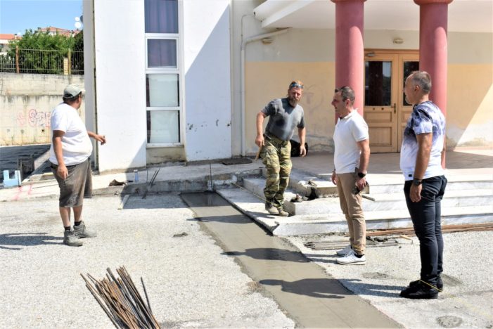 Ριζικές αλλαγές πραγματοποιεί ο Δήμος Καστοριάς στο σχολικό συγκρότημα του 9ου Δημοτικού