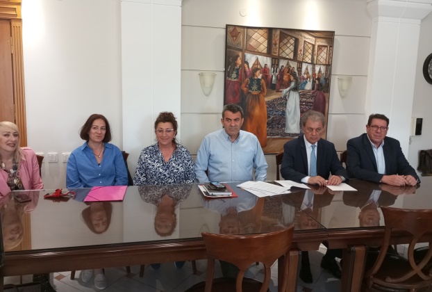 Υπογραφή Σύμβασης 2.054.725,70€ για την Ενεργειακή Αναβάθμιση του Νοσοκομείου, παρουσία του Περιφερειάρχη Δυτ. Μακεδονίας Γιώργου Αμανατίδη