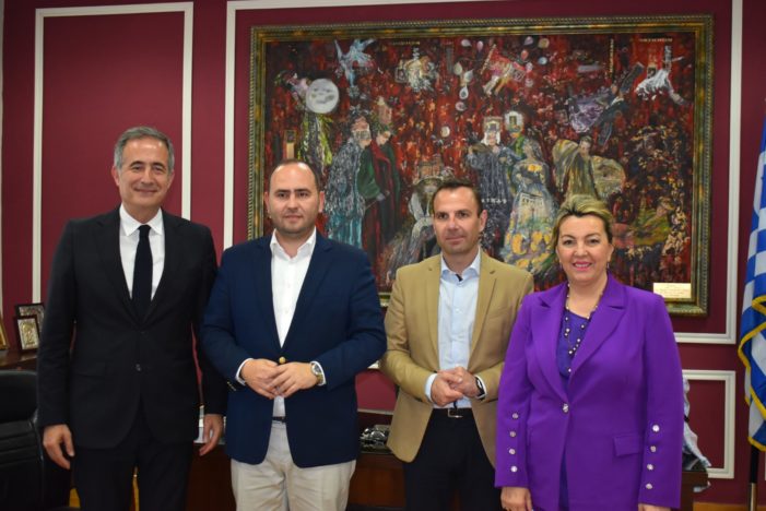 Συνάντηση εργασίας του Δημάρχου Καστοριάς Γιάννη Κορεντσίδη με τον Υφυπουργό Εσωτερικών Στάθη Κωνσταντινίδη