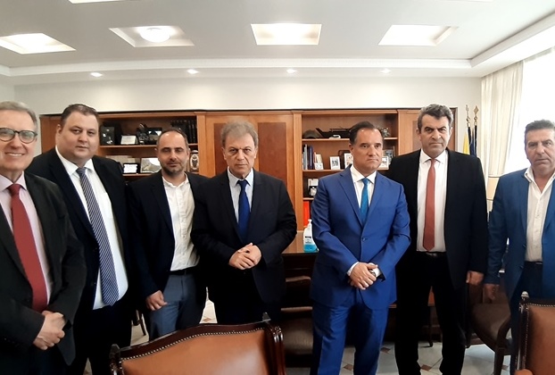Συνάντηση του Αντιπεριφερειάρχη Καστοριάς, Δημήτρη Σαββόπουλου, με τον Υπουργό Υγείας, Άδωνι Γεωργιάδη