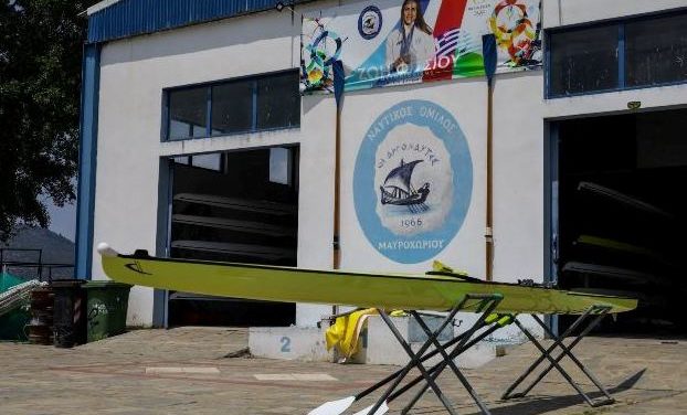 Παράδοση νέου κωπηλατικού σκάφους στον Ναυτικό Όμιλο Μαυροχωρίου, παρουσία Περιφερειάρχη Γ. Αμανατίδη