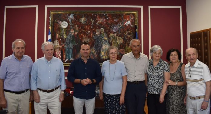 Συνάντηση του Δημάρχου Καστοριάς Γιάννη Κορεντσίδη με τον Σύλλογο Καστοριέων “Ομόνοια” Νέας Υόρκης και τη Φιλόπτωχο Αδελφότητα Κυριών Καστοριάς Νέας Υόρκης
