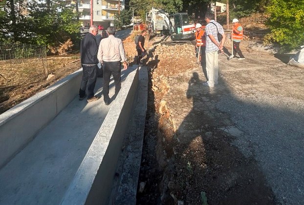 Αυτοψία του Αντιπεριφερειάρχη Δ. Σαββόπουλου στις εργασίες αναβάθμισης του Γηροκομείου Καστοριάς