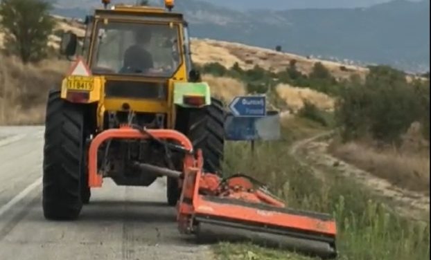 Κοπή χόρτων στους δρόμους: Δισπηλιού – Άργους Ορεστικού, Κορησού – Βασιλειάδας, Μαυροχωρίου – Πολυκάρπης και Φωτεινής – Σταυροποτάμου, από την Π.Ε. Καστοριάς