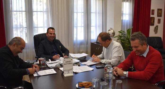 Υπογραφή σύμβασης εκπόνησης μελέτης για την προστασία και ασφάλεια του συστήματος ύδρευσης της Καστοριάς