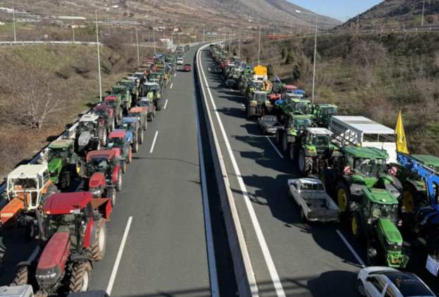 Στο Μπλόκο των Αγροτών στη Σιάτιστα οι Αντιπεριφερειάρχες  Δυτικής Μακεδονίας