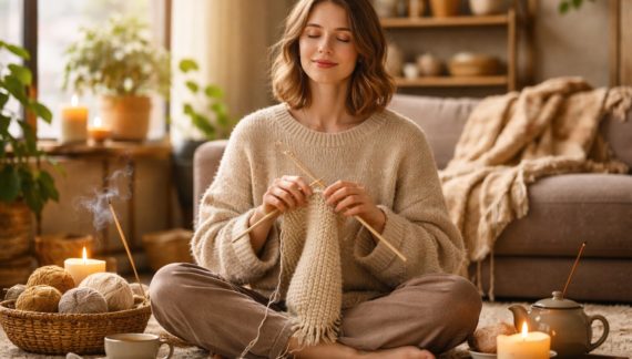 Πλέξιμο ως μορφή διαλογισμού – Πώς το χόμπι αυτό μειώνει το άγχος