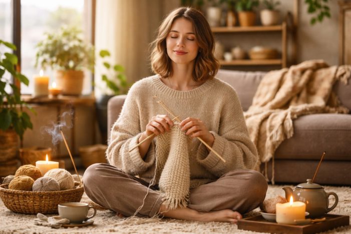 Πλέξιμο ως μορφή διαλογισμού – Πώς το χόμπι αυτό μειώνει το άγχος
