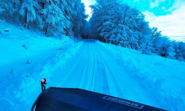 Αποχιονισμός από το Αμαξοστάσιο της Π.Ε. Καστοριάς στις 18–19 Μαρτίου 2026