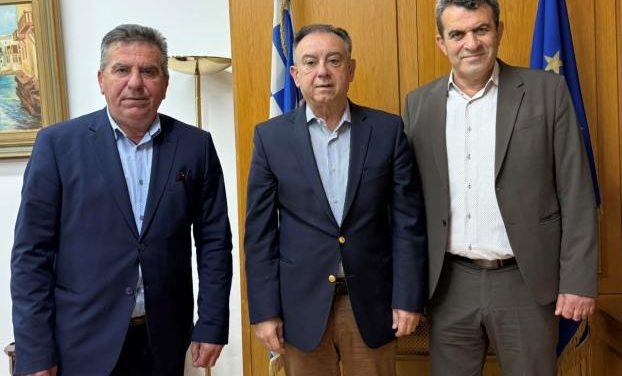 Συνάντηση με τον Υφυπ. Αγροτικής Ανάπτυξης Χ. Κέλλα για το ζήτημα της ευλογιάς των αιγοπροβάτων στην ΠΕ Κοζάνης