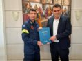 Επίσκεψη του Γενικού Επιθεωρητή Πυροσβεστικού Σώματος Βορείου Ελλάδας στον Αντιπεριφερειάρχη Καστοριάς