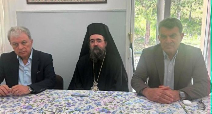 Υπογραφή Προγραμματικής Σύμβασης για την ανακατασκευή της οροφής του δυτικού περιστώου στον Ιερό Ναό Εισοδίων της Θεοτόκου Βασιλειάδας, πρ. 35.000 ευρώ