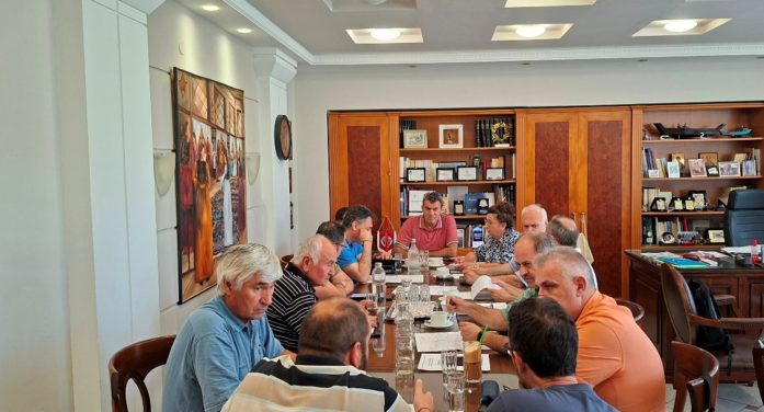 Σύσκεψη εργασίας με το ΤΟΕΒ Βασιλειάδας για την επικαιροποίηση της μελέτης του αρδευτικού έργου